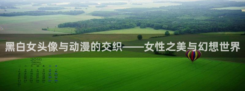 动漫网最新网址:黑白女头像与动漫的交织——女性之美与幻想世界