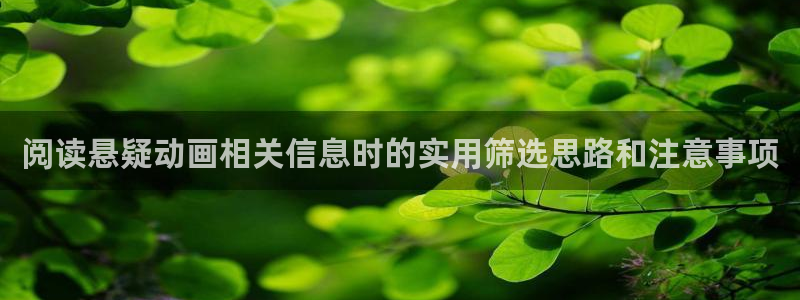 动漫更新列表