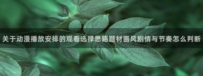 恋爱动漫推荐